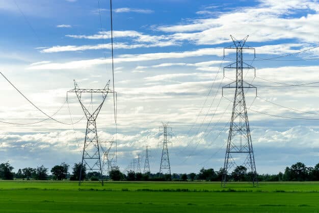 high voltage pole
